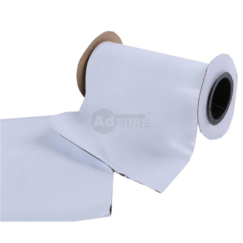 Plain White Opaque Pre-opened Auto Poly Bag on a Roll