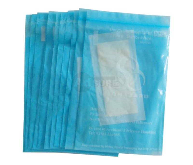 Custom Specimen Transport Bags with Absorbent Pad Adsure
