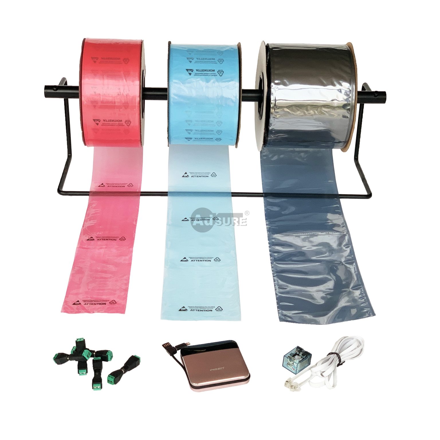 Antistatic Auto Bags on a Roll Pre-opened Poly Bags-Adsure