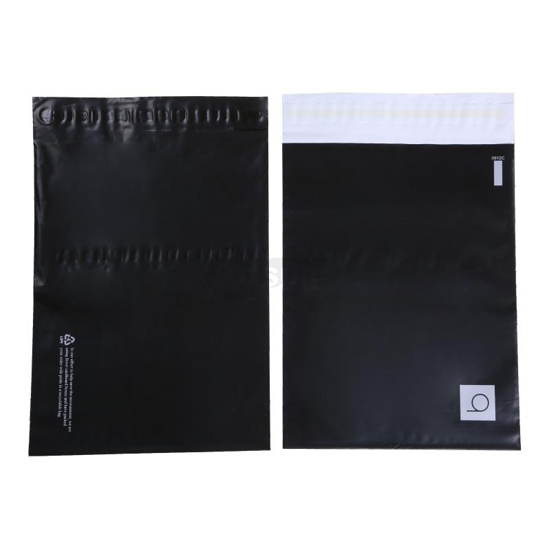 matte black courier bags