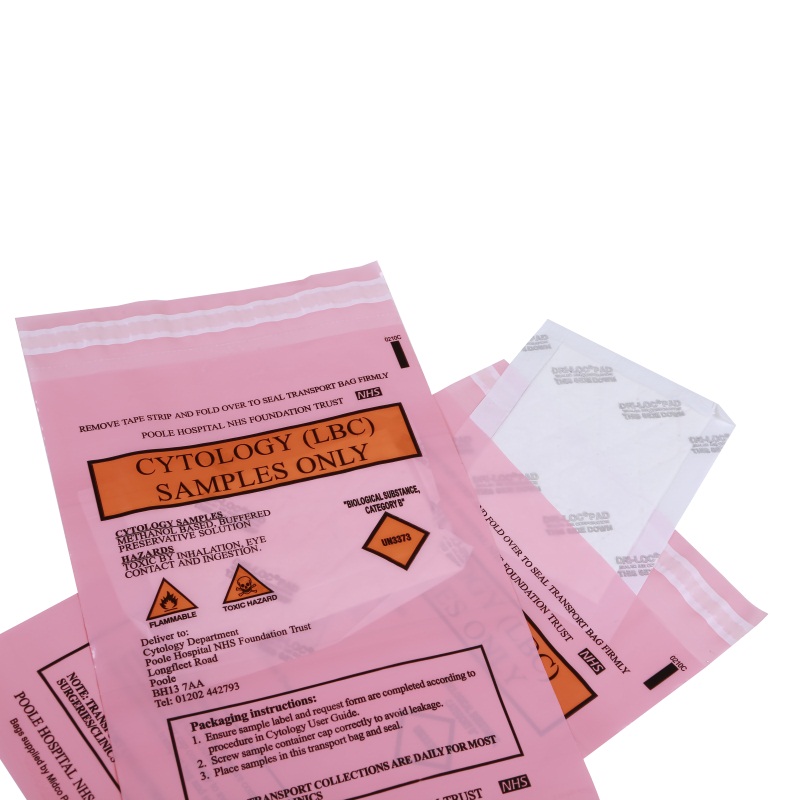 Sterile Specimen Sample Bags, Flip 'N Fold, Full Cases
