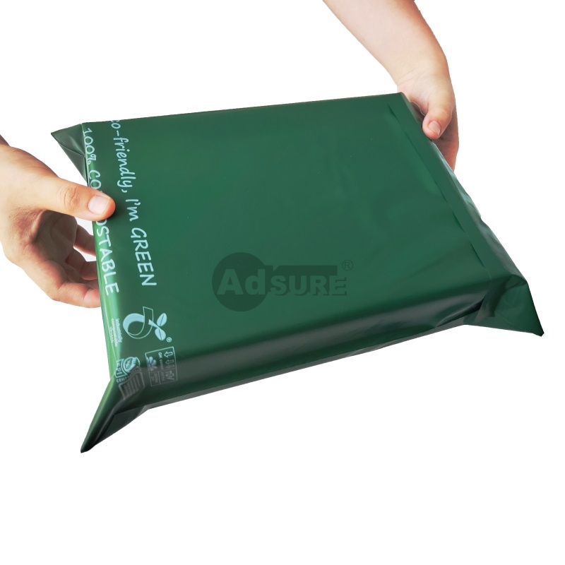 100% Compostable Poly Mailers 10 x 13 inch