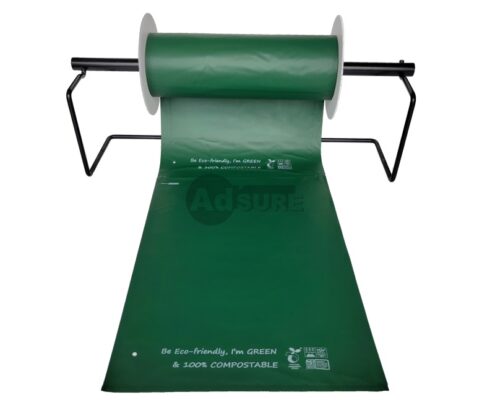 Compostable Autobagger Bags On A Roll Manufacturer