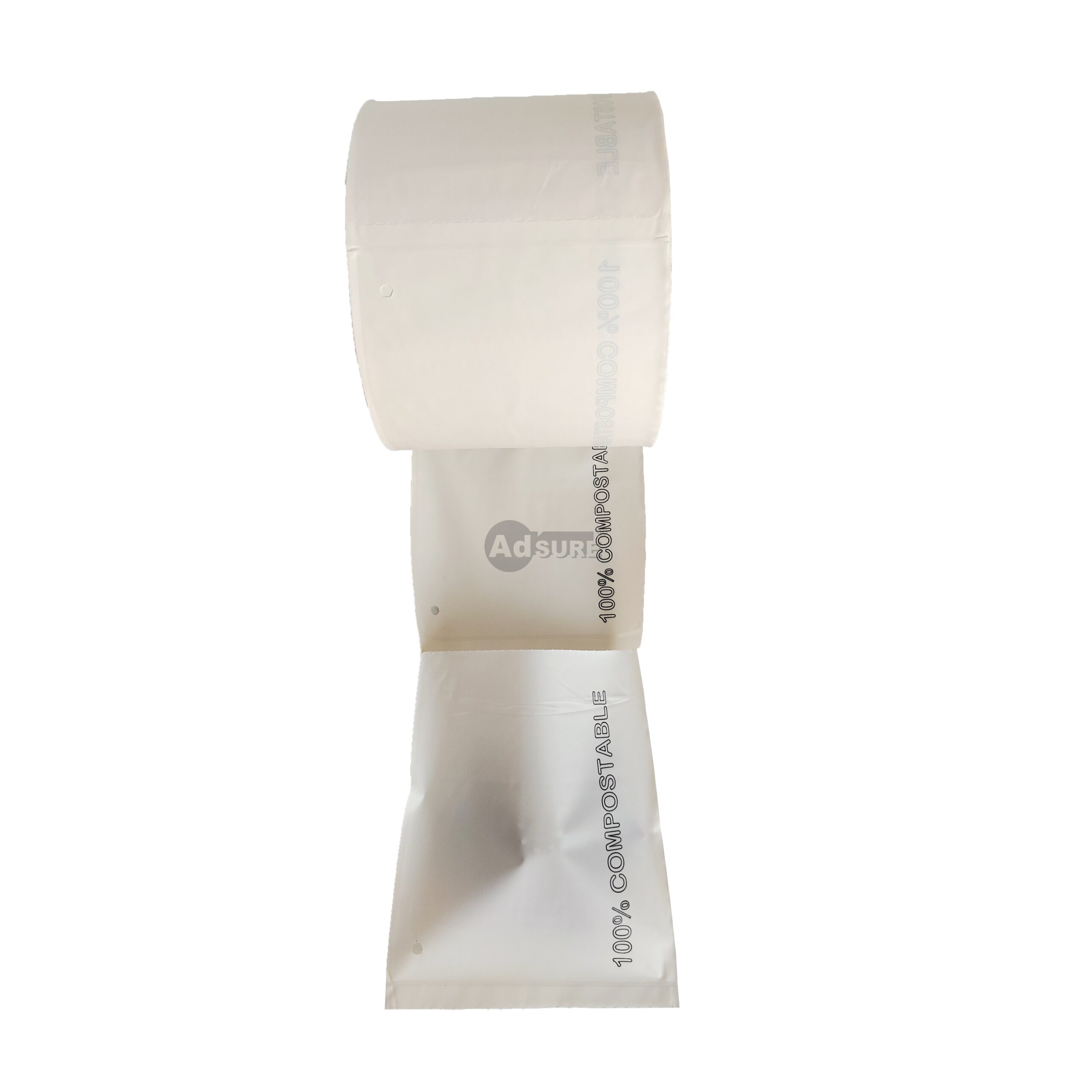 Compostable Pre-Opened Auto Bags On A Roll