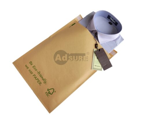 100% Recyclable Paper Mailers for Clothing Packaging