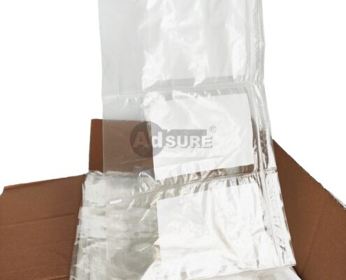 Clear SPrint Ziplock Sidepouch Bags