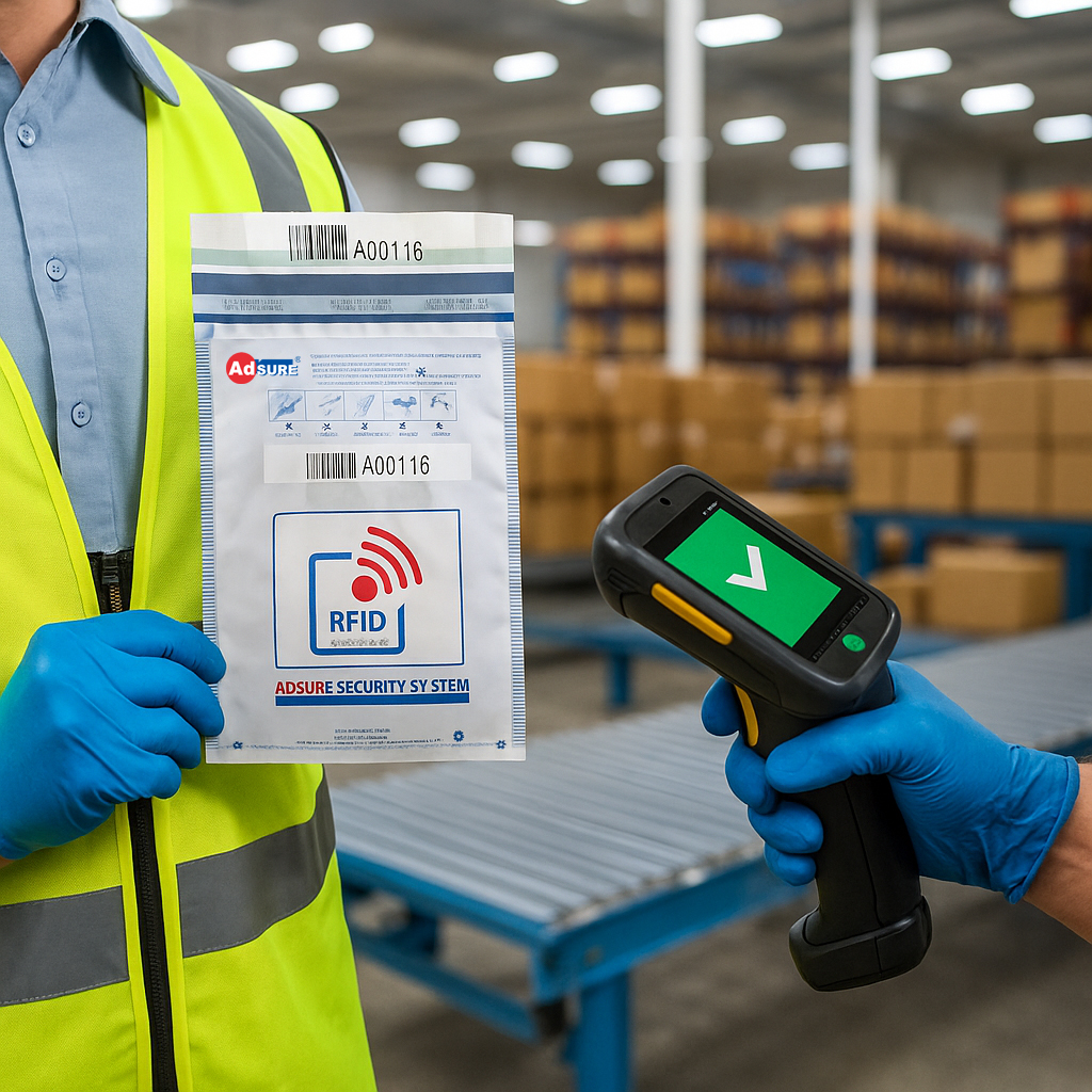 Smart Logistics with RFID-Enabled Tamper-Evident Security Bags