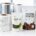 Dry food flexible film rolls and finished pouches for tea, protein powder and spices